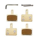 APPEARS NEW - Himiway 2 Pairs Copper-Based Pads Bike Disc Brake Pads for TRP Tektro Deore Br-M575 M525 M515 T615 T675 M505 M495 M486 M485 M475 M465 M447 M446 M445 M416 M415 M395 M375 M315 M355 C601 C5