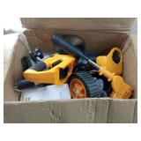 20000 RPM Electric Weed Wacker Cordless, 3-in-1 Weed Eater Cordless with Battery Powered, Lawn Mower/Grass Trimmer/Lawn Edger with 3 Types Blades, Battery Weed Wacker with Wheels (2 Battery, Yellow)