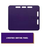 Weaver Leather Livestock Sorting Panel Purple (37.5x30")  - Retail: $67