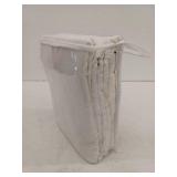 Linen Thick Full Blackout Curtains, 40x108, 2 Panels, Natural