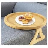 Small Round Sofa Arm Tray