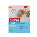 Slimfast Delights Gluten Crispy Toffee Pretzel Treat Bar, 5 ct, BB 6/4/2025