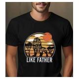 Daddy and Me Pride Lands T Shirt, Like Father, Black