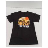 Daddy and Me Pride Lands T Shirt, Like Father, Black