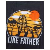 Daddy and Me Pride Lands T Shirt, Like Father, Black