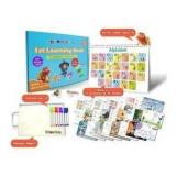 Dino Fun First Learning Book - Educational Sensory Toy & Montessori Workbook