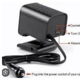 12V Portable Car Heater and Defroster Fan