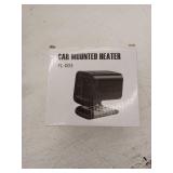 12V Portable Car Heater and Defroster Fan