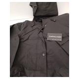 Mens Black Waterproof Soft Shell Jacket- Size 2 XL