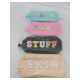 Set Of 4 Makeup/Accessory Bags
