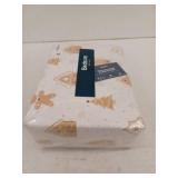 Bedsure Sheet Set, Gingerbread Man, 108x102 Inches