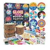 Glow In The Dark Wooden Painting Craft Kit