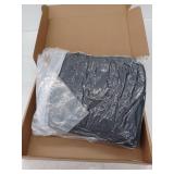 HiSnug Black Queen Size Lightweight Quilt Bedding Set
