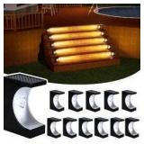 Fudosa Solar Step Lights - 12 Pack