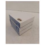 Hammont Jewelry Box for Women, 3 Pack, Blue