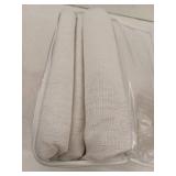 Linen Thick Full Blackout Curtains, 40x108, 2 Panels, Natural