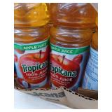 Tropicana Apple Juice, 10 Ounce, Pack of 24, BB 6/4/2025