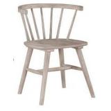 Steve Silver Willow Side Chair in Washed Tan