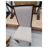 Element Slat Back Upholstered Dining Chair, Cocoa