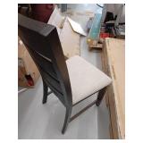 Element Slat Back Upholstered Dining Chair, Cocoa