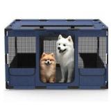 Tivray Dog Playpen, Blue