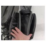 12L Waterproof Reflective Bicycle Trunk Bag, Black, 2 Pack
