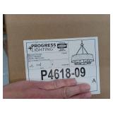 Progress Lighting P4618 Cherish 6 Light 24  Wide Drum Chandelier - Nickel- Retail: $635