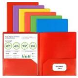 HABGP 6 Plastic Folders with Pockets