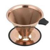 Brew Easy Pour Over Coffee Dripper Filter, Rose Gold
