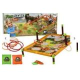 Arcade Game Bag Throw Hoop 2in1 Dinosaurs Board