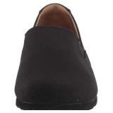 Amazon Essentials Womens Casual Slip-On Canvas Flat, Black, 13