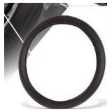 Steering Wheel Cover with Red Stitching