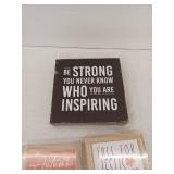 Inspirational and Autumn Quote Sign Set
