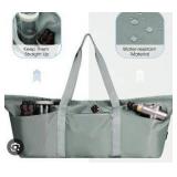 Large Waterproof Yoga Mat Carry Bag with Multiple Compartments