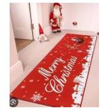 Festive Merry Christmas Runner Rug 20"X60"