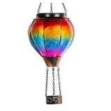Starsoul Hot Air Balloon Solar Lantern with Candle Holder