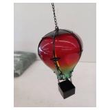Starsoul Hot Air Balloon Solar Lantern with Candle Holder