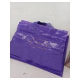Purple Thank You Shopping Bags with Handles