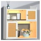 Viwods Bathroom Cabinet Organizer, White