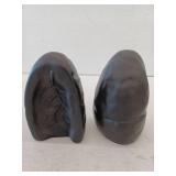Lung Bookends, Black