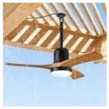 Linher 34-inch Outdoor Gazebo Ceiling Fan with Remote