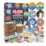Glow In The Dark Wood Painting Craft Kit