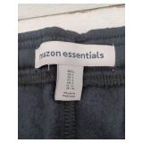 Amazon Essentials Mens Relaxed Joggers Sweatpants, Fleece, Comfortable Fit, Washed Black, Large
