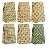 St. Patricks Day Paper Gift Bags Set