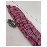 Cromoncent Girls Womens High Waist Pleated Long Skirt with Pockets (small)