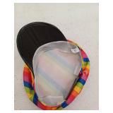Windy City Novelties Rainbow Pride Yacht Captain Hat, Adjustable Unisex Sailor Hat for Adults