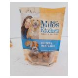 Milos Kitchen Chicken Meatballs Dog Treats, 18-Ounce