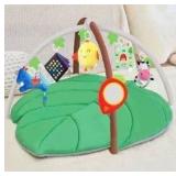 Baby Gyms & Playmats, Baby Play Mat with Farm Animal Hanging Toys, Sounds Paper Book