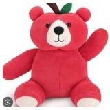 Lovelockbear Red Apple Plush Teddy