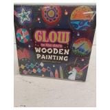 klmars Kids Wooden Painting Kit-Glow in The Dark-Arts & Crafts